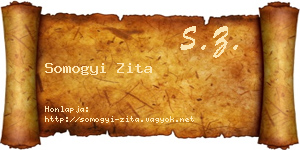 Somogyi Zita névjegykártya